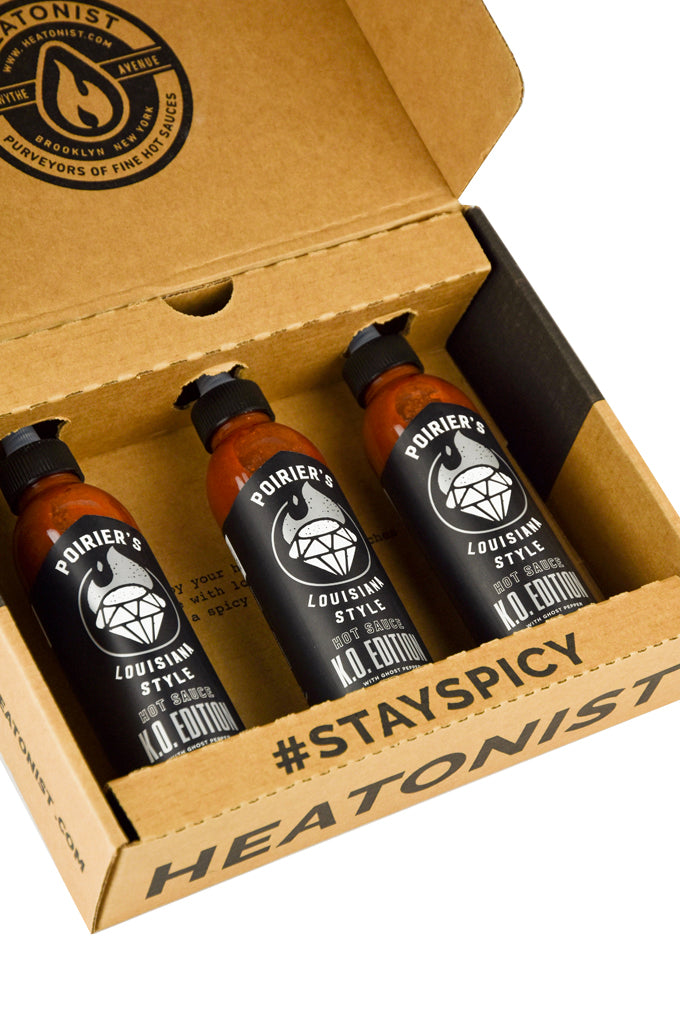 Dustin Poirier Hot Sauce - KO Edition 3 Pack E1