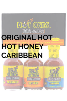 Hot Ones BBQ Trio Pack (Original / Hot Honey / Caribbean) V9