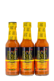 Buffalo Hot Sauce 3-Pack | Hot Ones Hot Sauce B6