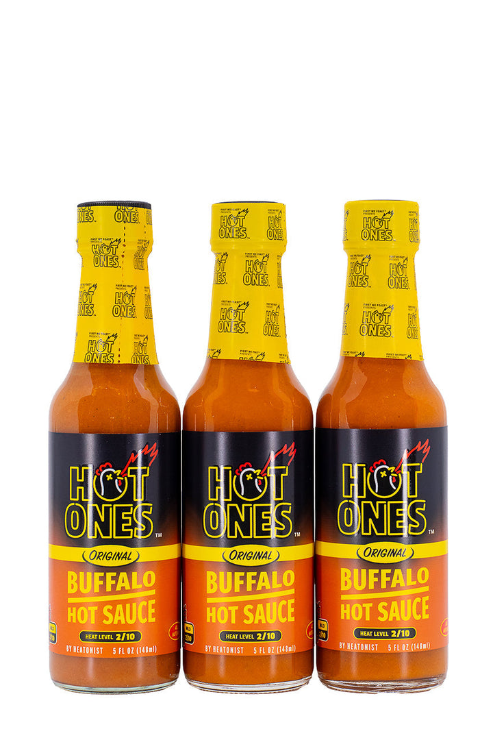 Buffalo Hot Sauce 3-Pack | Hot Ones Hot Sauce B6