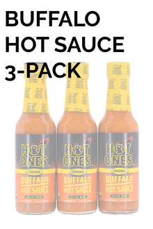 Buffalo Hot Sauce 3-Pack | Hot Ones Hot Sauce B6