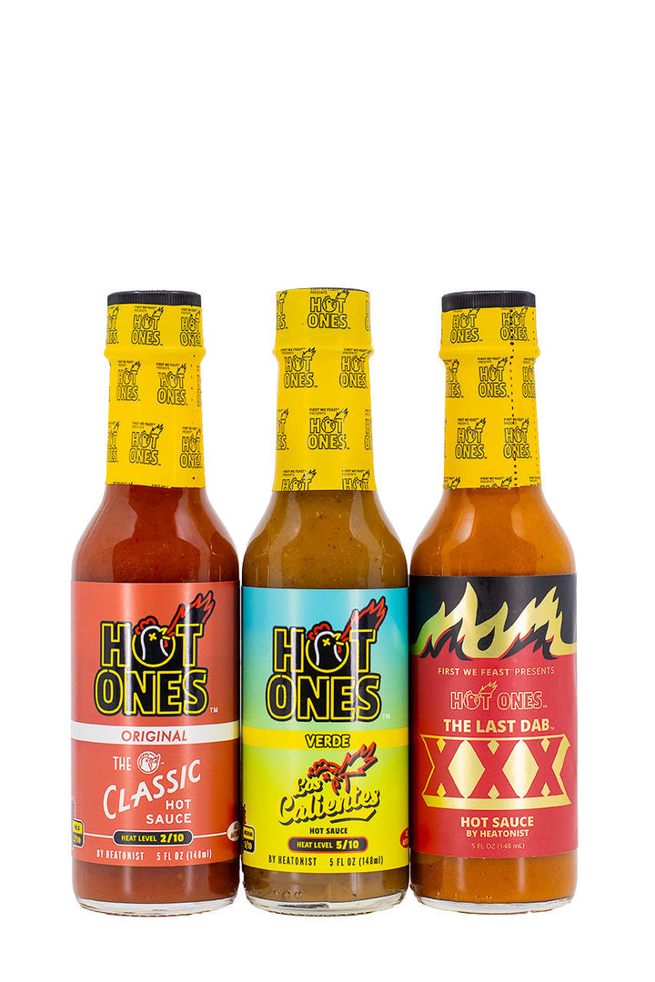 Hot Ones Trio Pack - Original | Hot Ones Hot Sauce P9