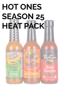 Hot Ones Hot Sauce Heat Pack - Season 25 K5