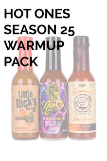 Hot Ones Hot Sauce Warmup Pack - Season 25 W1