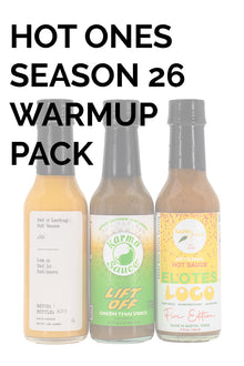Hot Ones Hot Sauce Warmup Pack - Season 26 E4