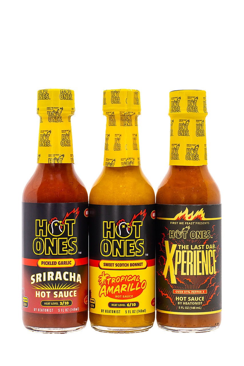 Hot Ones Hot Sauce Trio Pack - Season 27 J5
