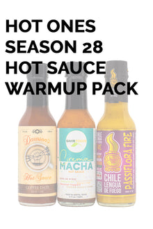 Hot Ones Hot Sauce Warm Up Pack - Season 28 X5