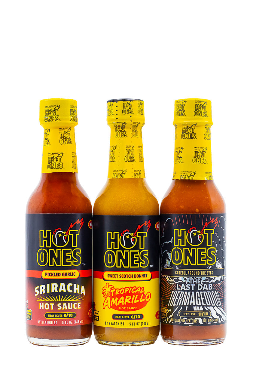 Hot Ones Hot Sauce Trio Pack - Season 29 R8