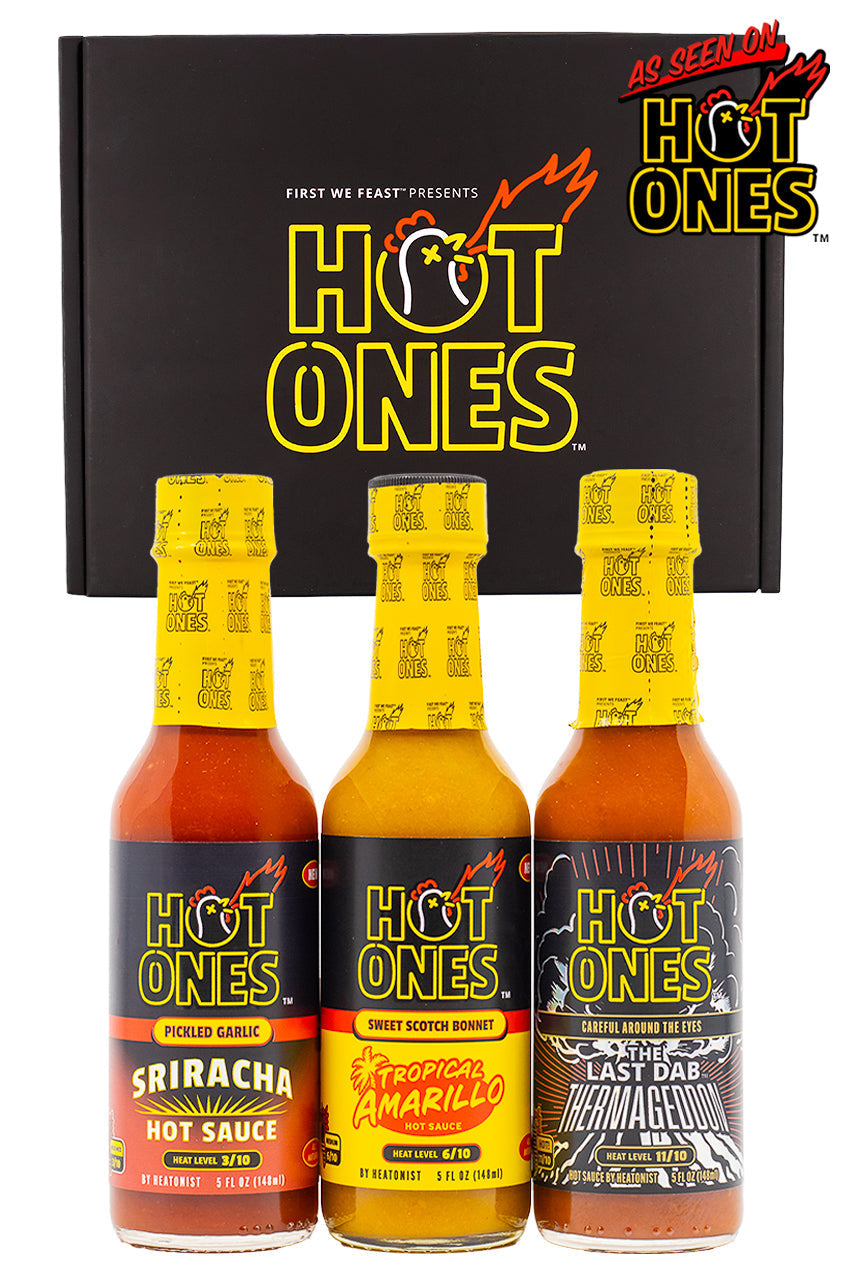 Hot Ones Hot Sauce Trio Pack - Season 30 R5