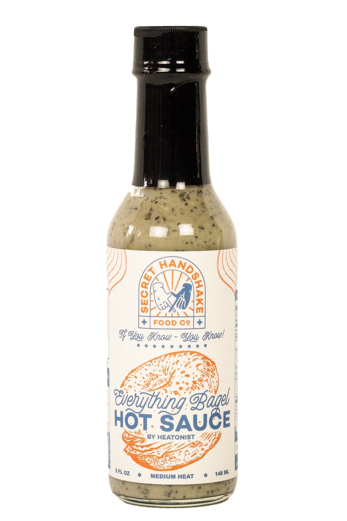 Everything Bagel Hot Sauce | Secret Handshake Food Co U9