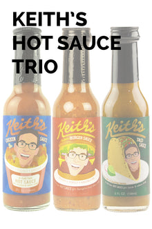 Keith's Hot Sauce Trio Pack Z4