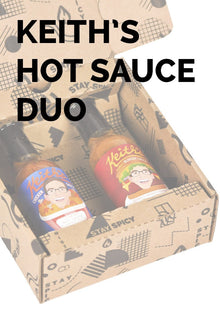 Chicken & Burger Hot Sauce Duo Pack | Keith's R3