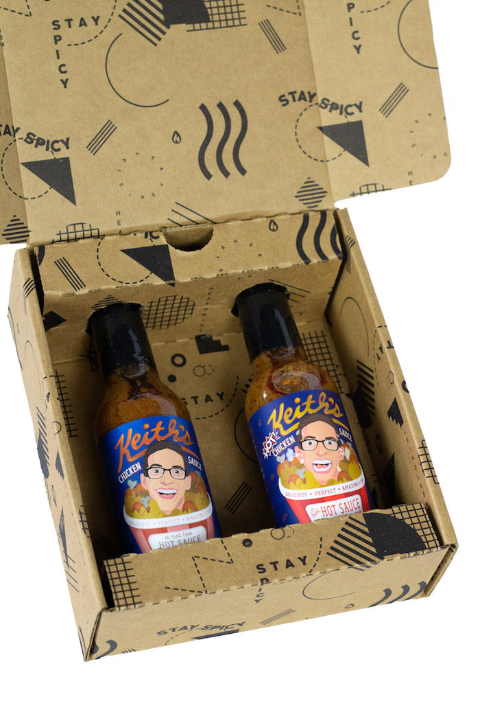 Keith's Chicken Sauce Hot Sauce Duo Pack | Keith's C8