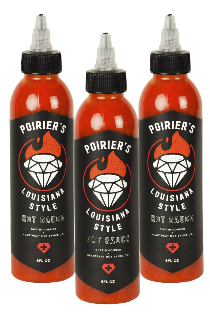 Dustin Poirier Hot Sauce 3 Pack | HEATONIST O3